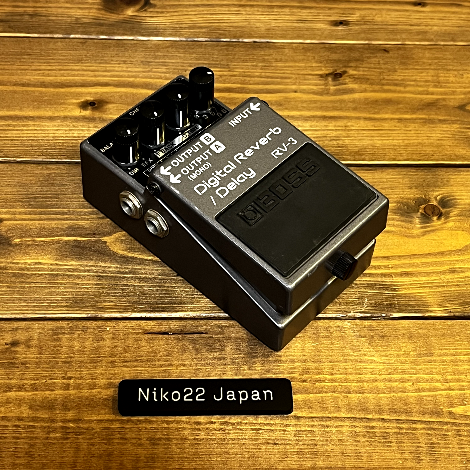 ギター BOSS Digital Reverb / Delay BOSS RV-3 Digital Reverb Delay Guitar Effects Pedal Test
