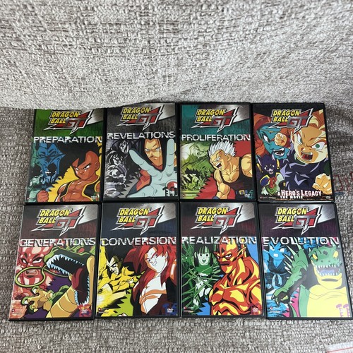 Dragon Ball GT (DVD, 2006, 8-Disc Set) Mixed Set