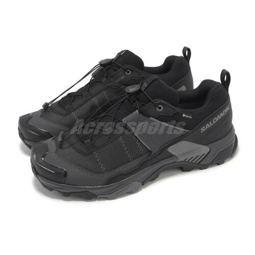 Salomon X Ultra 5 Wide GTX Gore-Tex Black Men Hiking Salomon X Ultra 5 Wide GTX Gore-Tex Black Men Hiking