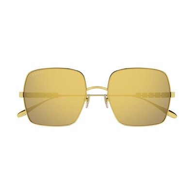 GUCCI GUCCI GG1434S-004 GOLD SUNGLASSES