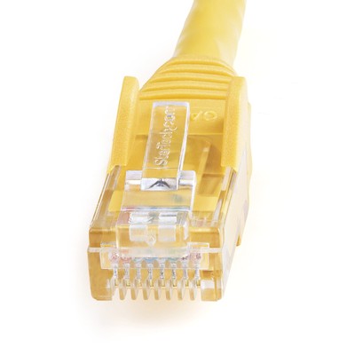 StarTech Cat6 Network Cable 25ft Yellow, N6PATCH25YL