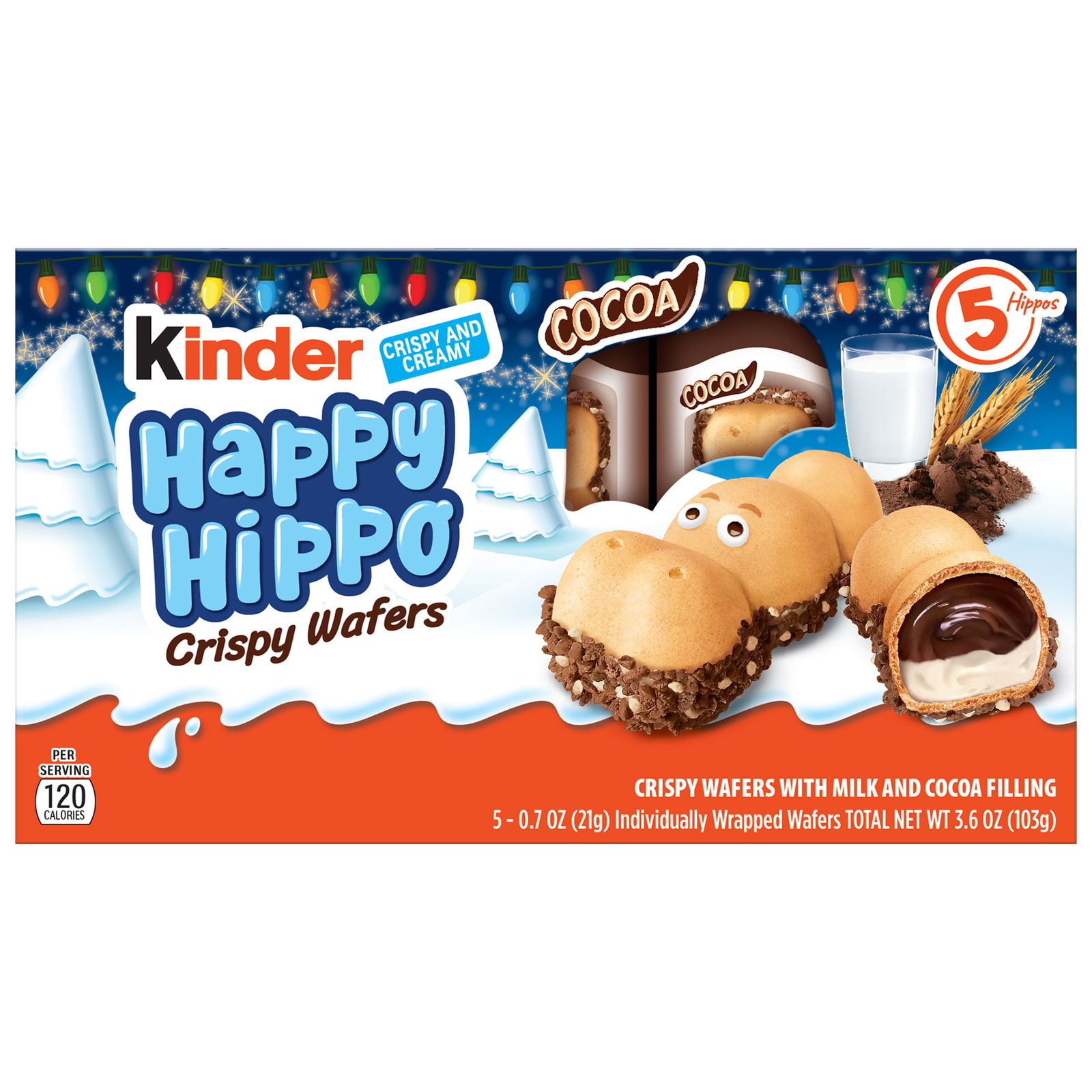 Kinder Happy Hippo какао 20.7