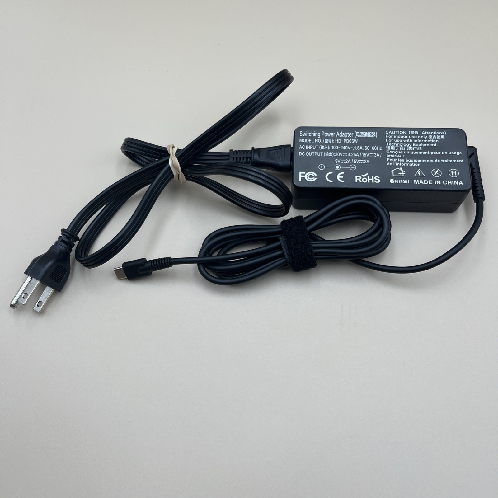 Switching Power Adapter 65W 20V 3.25A