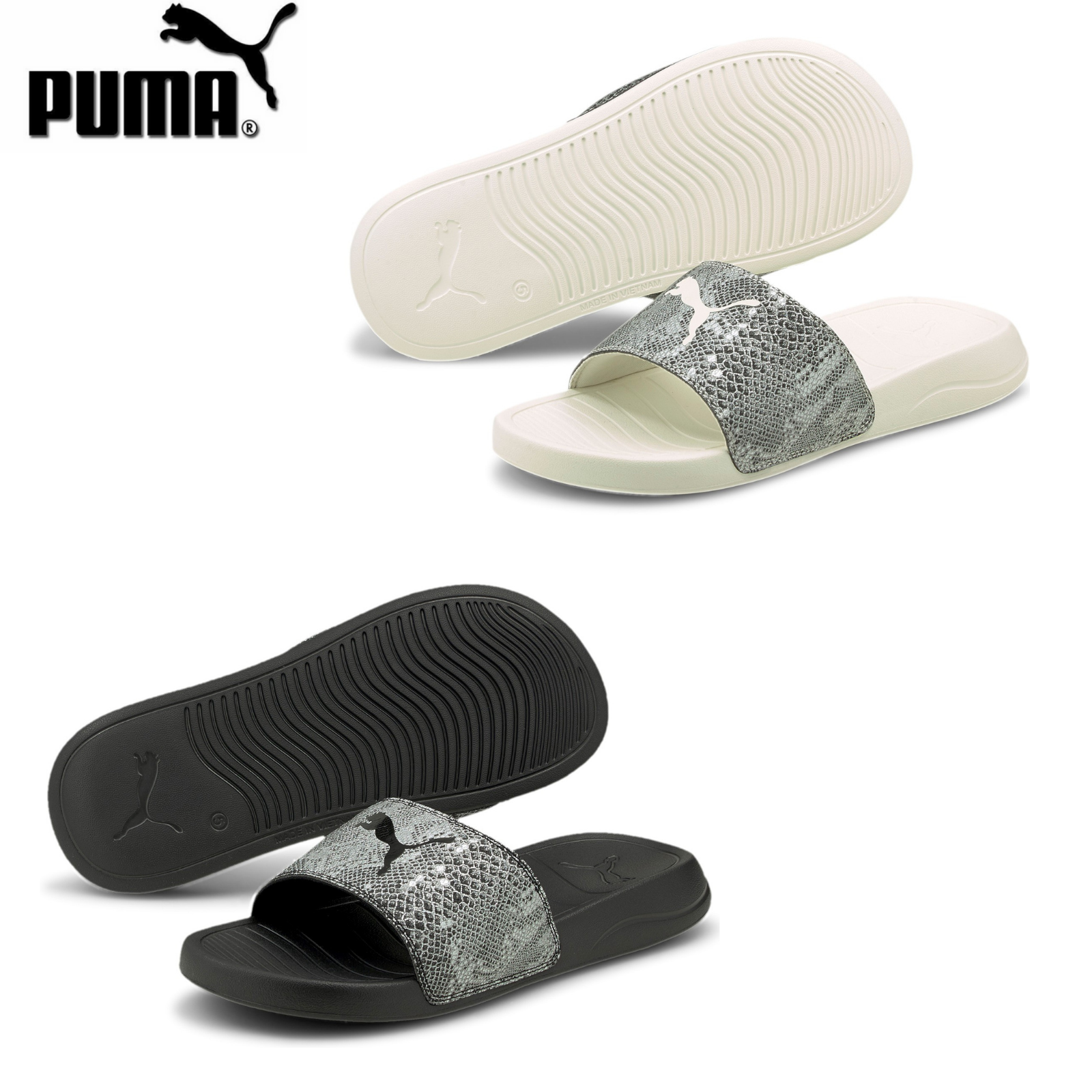 Puma Popcat 20 Untamed Damen Schuhe Sandale Badeschuhe 375108