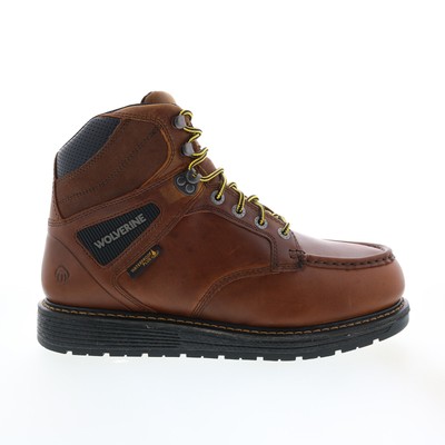 

Wolverine Hellcat Wedge 6 Moc Toe Ultraspring 6 Мужские коричневые рабочие ботинки, Коричневый, Wolverine Hellcat Wedge 6" Moc Toe Ultraspring 6"