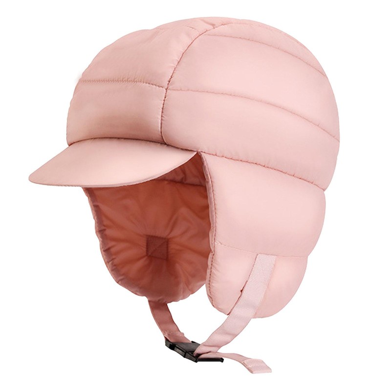 Down Hats Warm Ski Down Earflap Hats Ultra Lightweight Waterproof Windproof