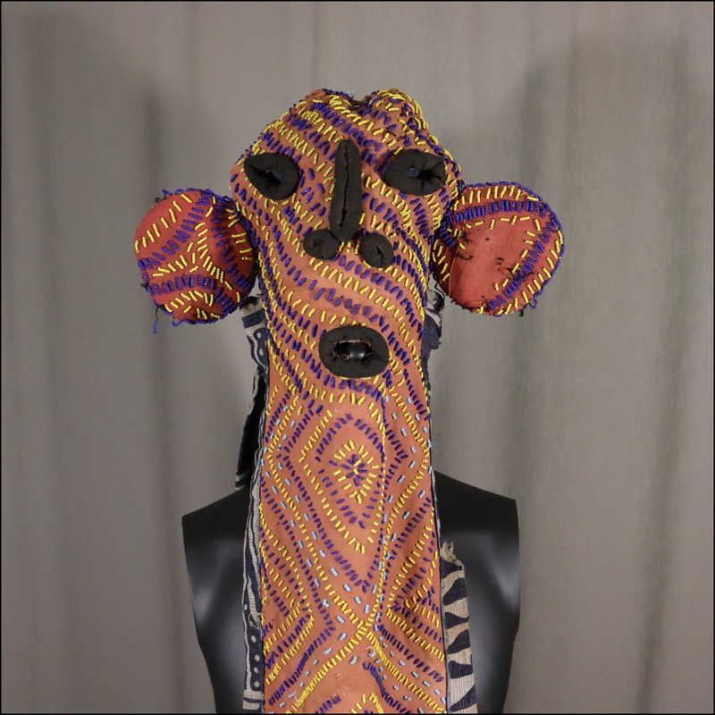 64807) Elefanten-Maske Bamileke Kamerun Afrika Africa Afrique Mask Masque Kunst