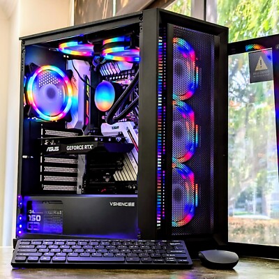 Liquid Cooled High End Gaming PC i9 10th 64GB RAM 2TB NVMe RTX 6900XT WIN11 WIFI