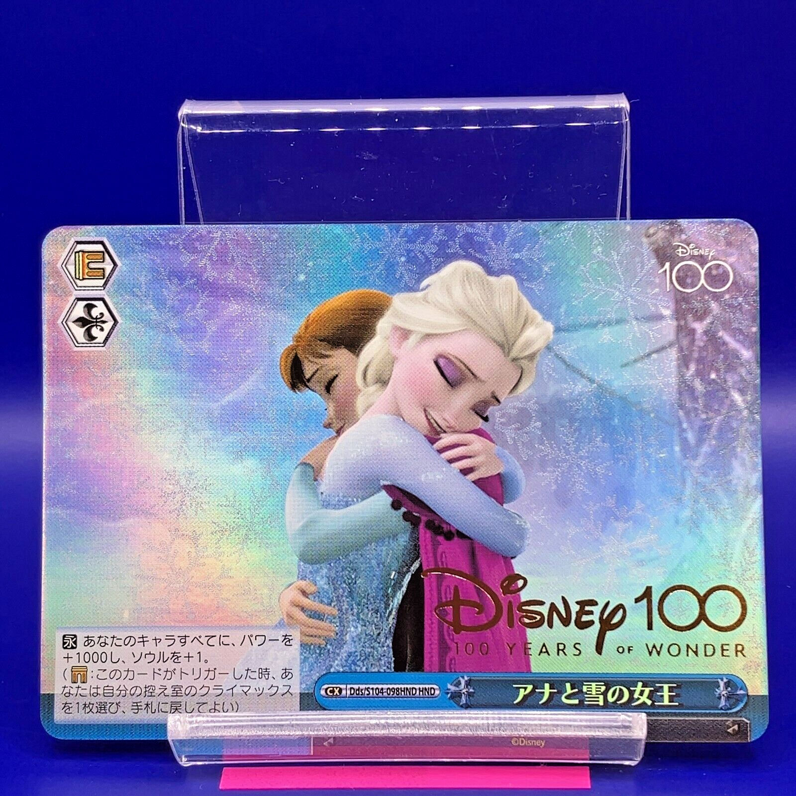 Anna Elsa - Frozen Disney100 Weiss Schwarz Pixar TCG Japan Foil