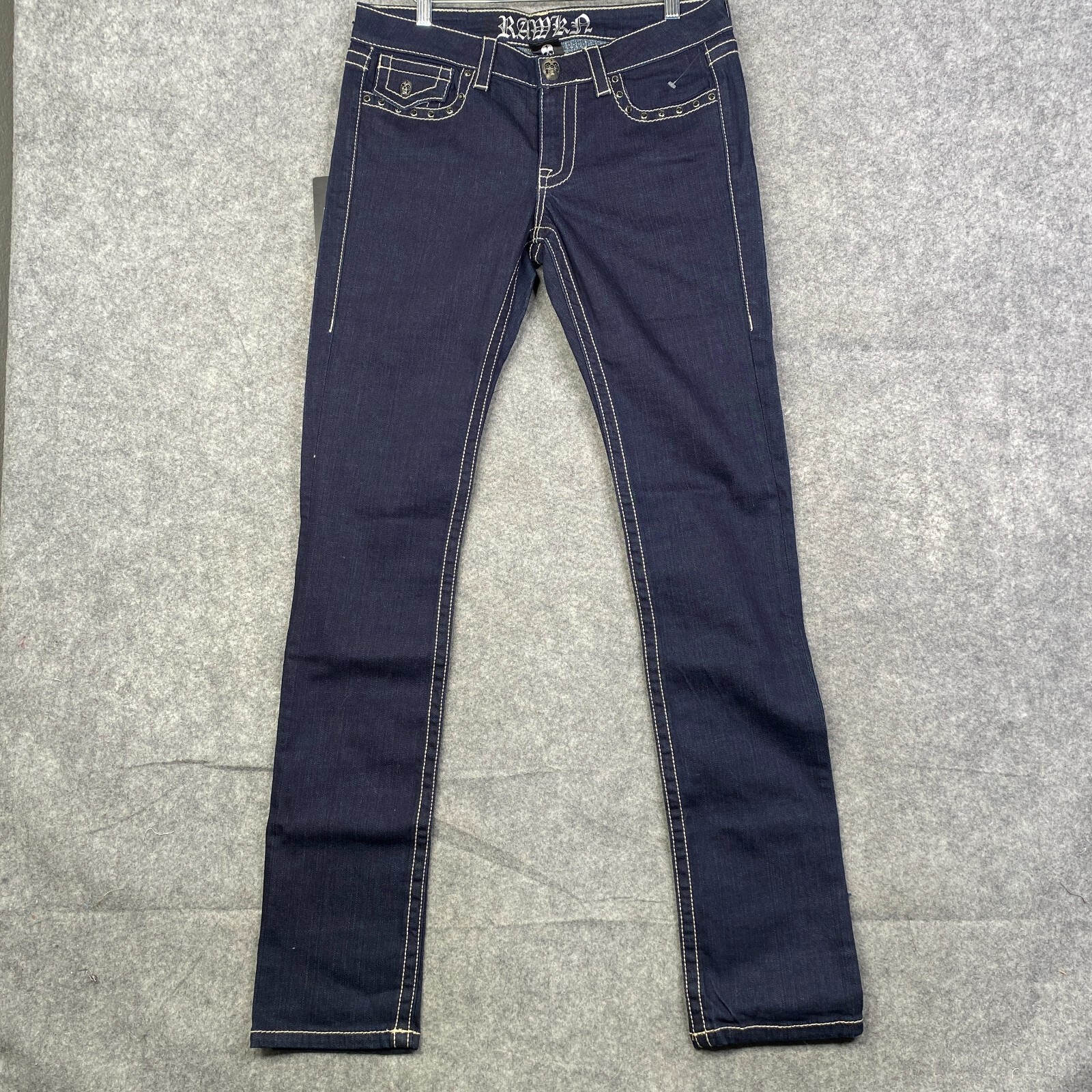 italy製 skull studs design denim jeans SKULL DENIM STUD PANT – trashandvaudeville