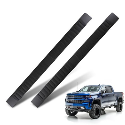 Non-Slip Nerf Bars Side Steps for Chevy Silverado GMC Sierra 1500 2500HD 2019-25