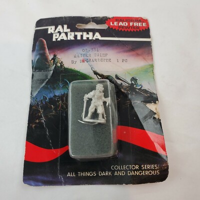 Ral Partha Master Thief 02-331 New Sealed 1980s All Things Dark & Dangerous D&D