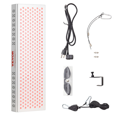 VEVOR Red Light Therapy for Whole Body 300 Dual-Chip LEDs 660nm & 850nm Light