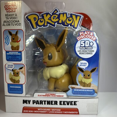 Pokemon  My Partner Eevee  Toy Action Figure  Electronic Interactive  NEW SEALED