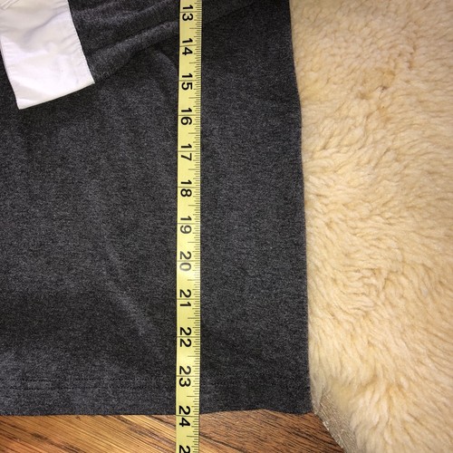 Motherhood Womens Collared Sweater Size M Gray