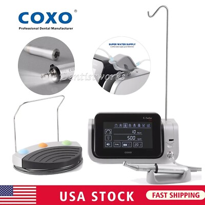 COXO C Sailor Pro Dental Implant Motor+LED 20:1 Surgical Handpiece Contra Angle