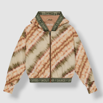 $99 Molo Baby's Unisex Kid's Brown Ophellia Jacket Size 7-8