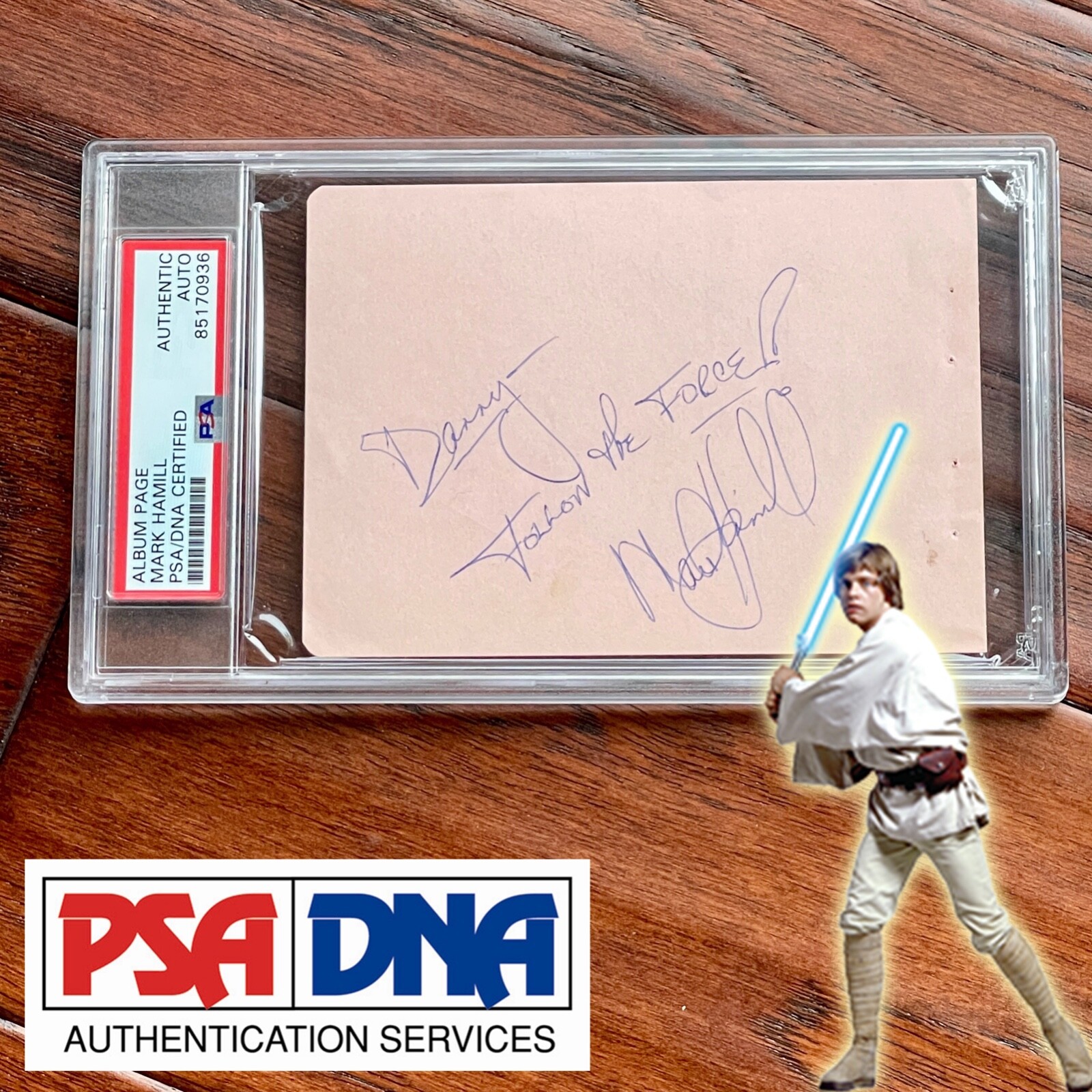MARK HAMILL * PSA * 