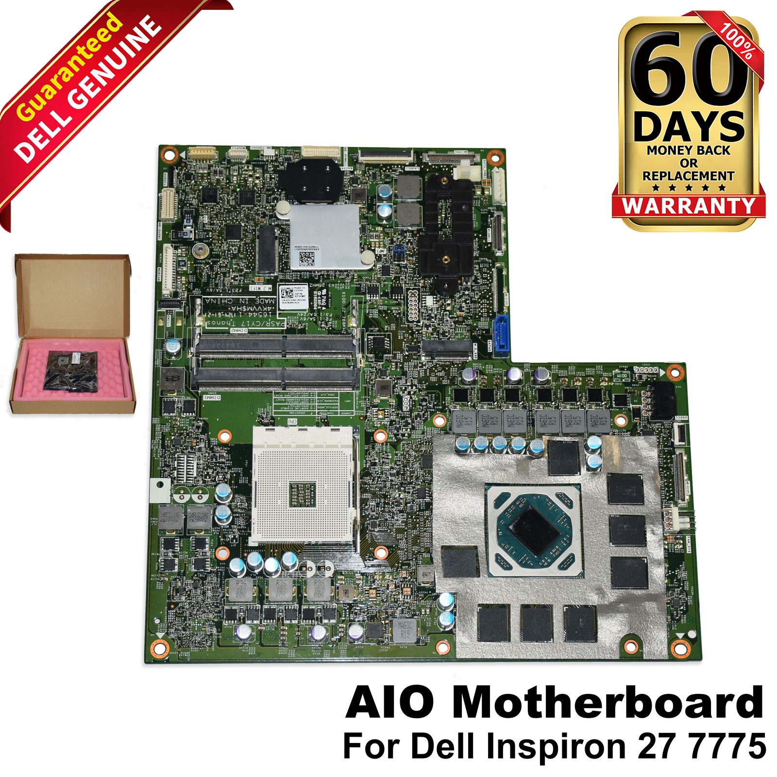 K*r様 DELL inspiron 27 7775 Dell Inspiron 27 7775 AIO Motherboard Socket AM4 DDR4 RX580 8GB