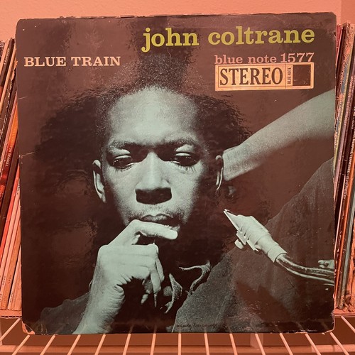 John Coltrane Blue Train 1967 Blue Note BLP 1577 Vinyl G+/G+