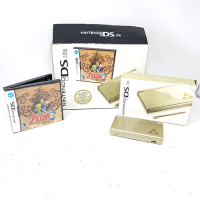 Nintendo DS Lite - SPECIAL EDITION - Legend of Zelda: Phantom Hourglass - GOLD