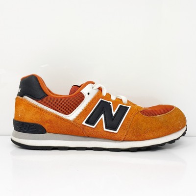 New Balance Boys 574 KL574VOG Оранжевые кроссовки для бега Размер 5,5 М