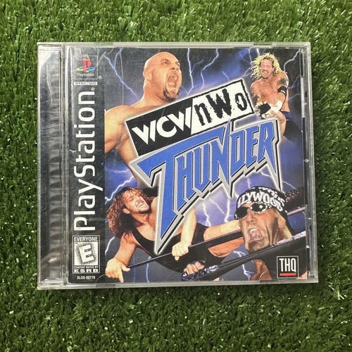 WCW NWO Thunder PS1 Sony Playstation 1, Wrestling Game
