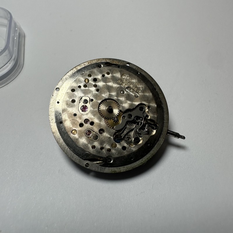 Rolex Big Datejust Bubbleback Brevet Used Vintage Mouvement Rare