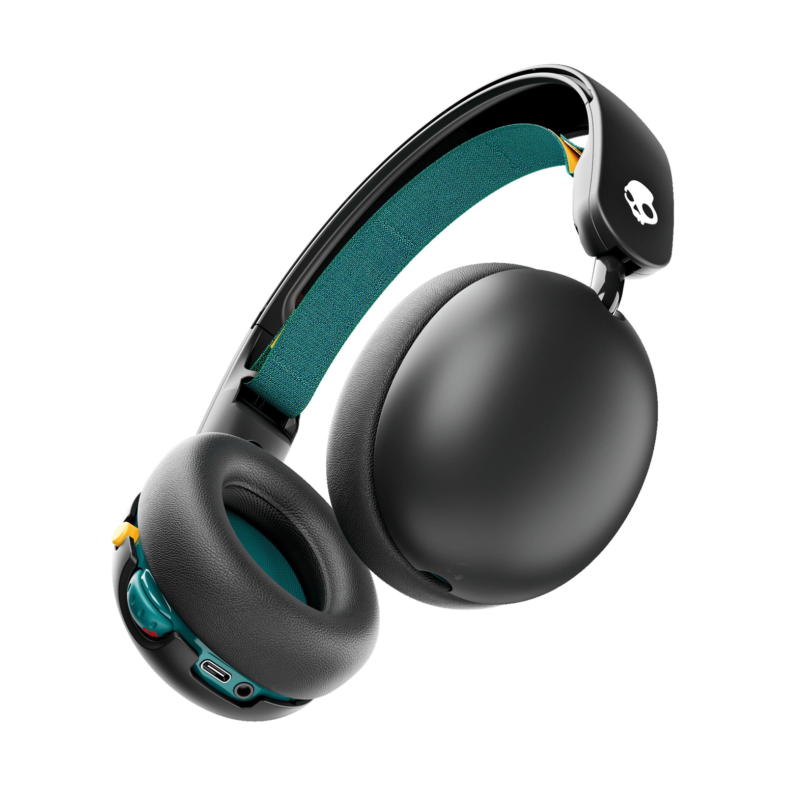 Grom XT Bluetooth Wireless Kids Headphones in Black