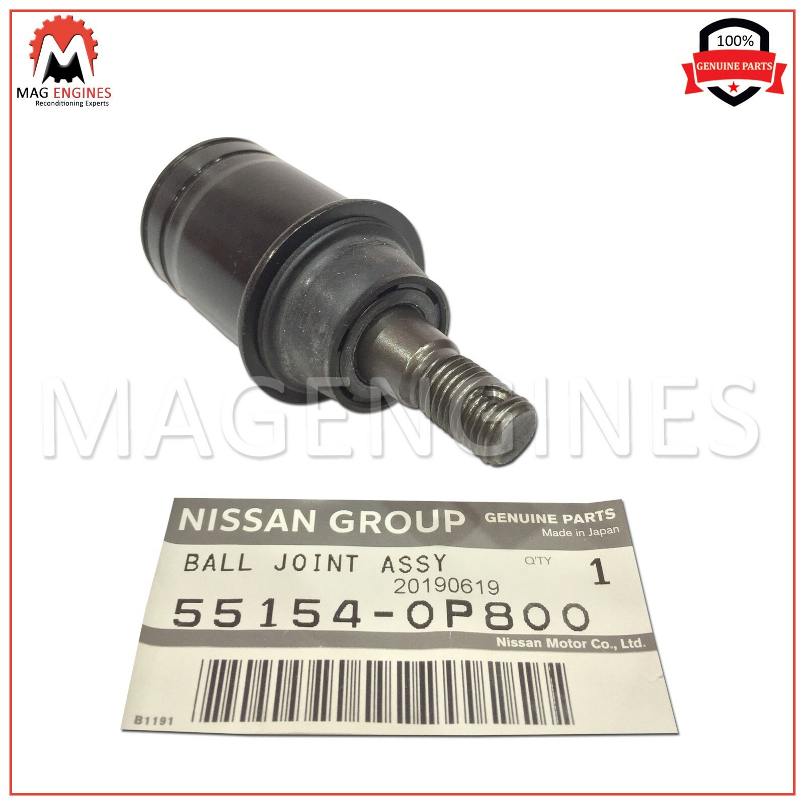 Johnny&#39;s - とこ 55154-0P800 GENUINE OEM BALL JOINT ASSY 551540P800 | eBay