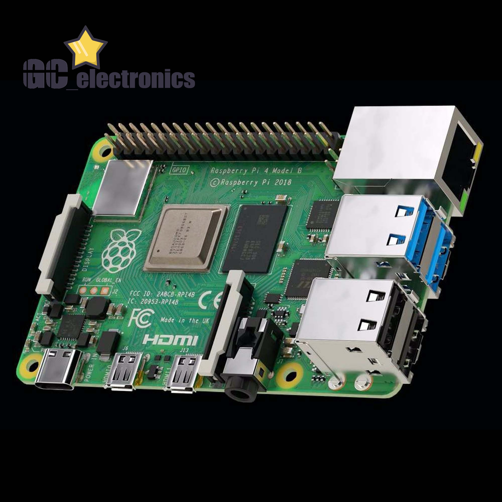 中古　箱無し　Raspberry Pi 4 Model B - 4GB Raspberry Pi 4 Model B 8gb Cortex A72 Processor # 2020 Model