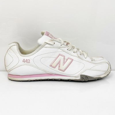 

New Balance Womens 442 CW442WS Белая повседневная обувь Кроссовки Размер 8,5 B, Белый, 442
