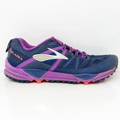 

Brooks Womens Cascadia 10 1201811B424 Синие кроссовки Кроссовки Размер 8 B, Синий, Cascadia 10