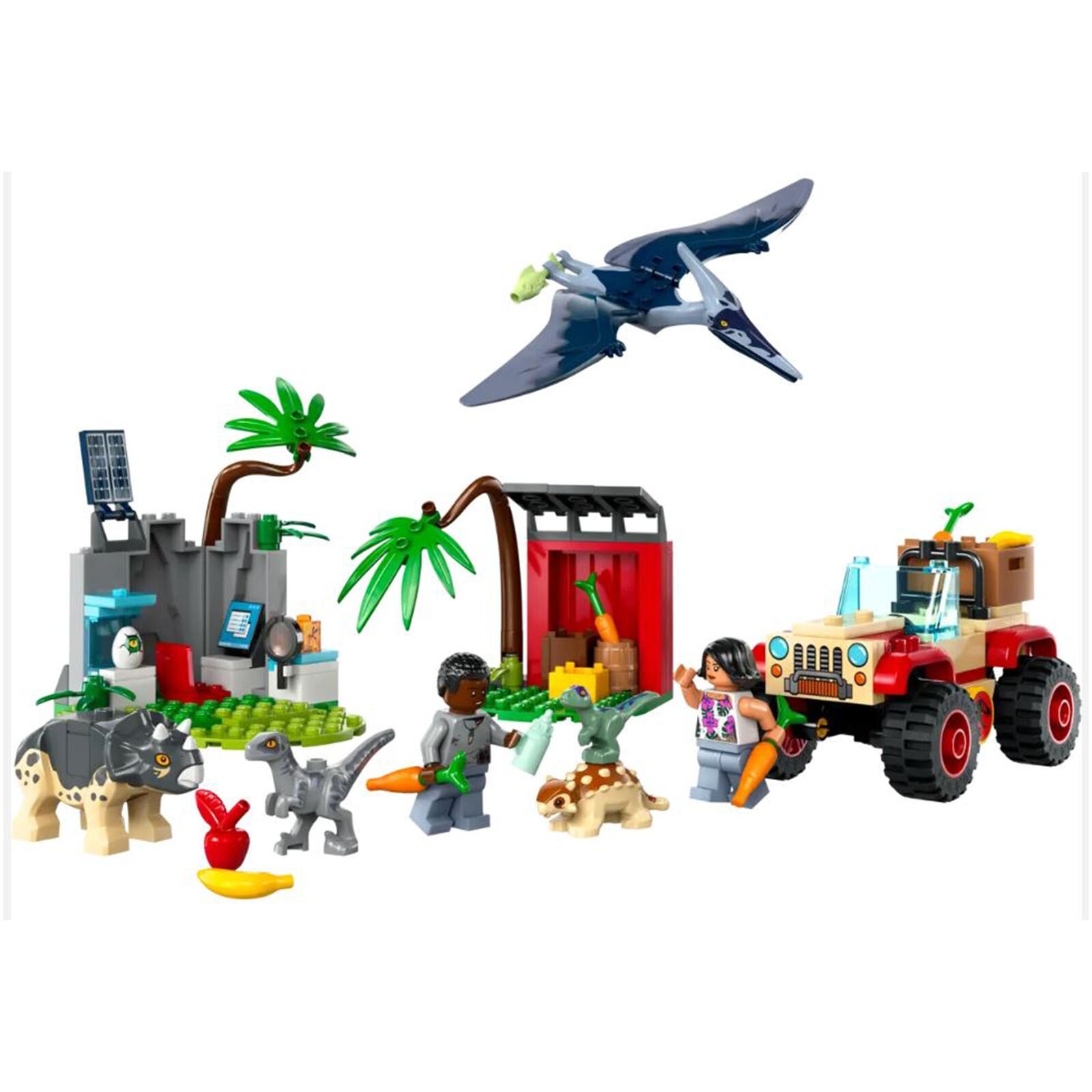Конструктор LEGO Мир Юрского периода, Центр спасения маленьких динозавров, Строительный набор 76963 НОВЫЙ