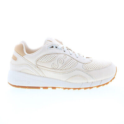 Мужские кроссовки-лайфстайл из бежевой кожи Saucony Shadow 6000 S70572-3