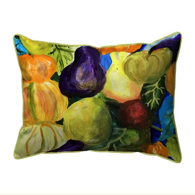 Betsy Drake Gourds II 16x20 Large Indoor Outdoor Pillow