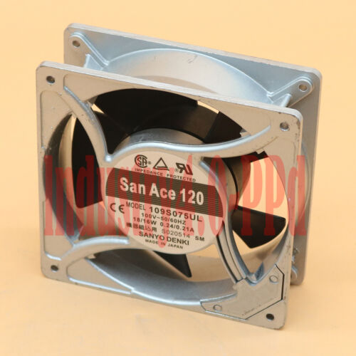 種類豊富な品揃え 109S075UL cooling New 0.24/0.21A 18/16W Ace120 San SANYO For 冷却パーツ・ファン