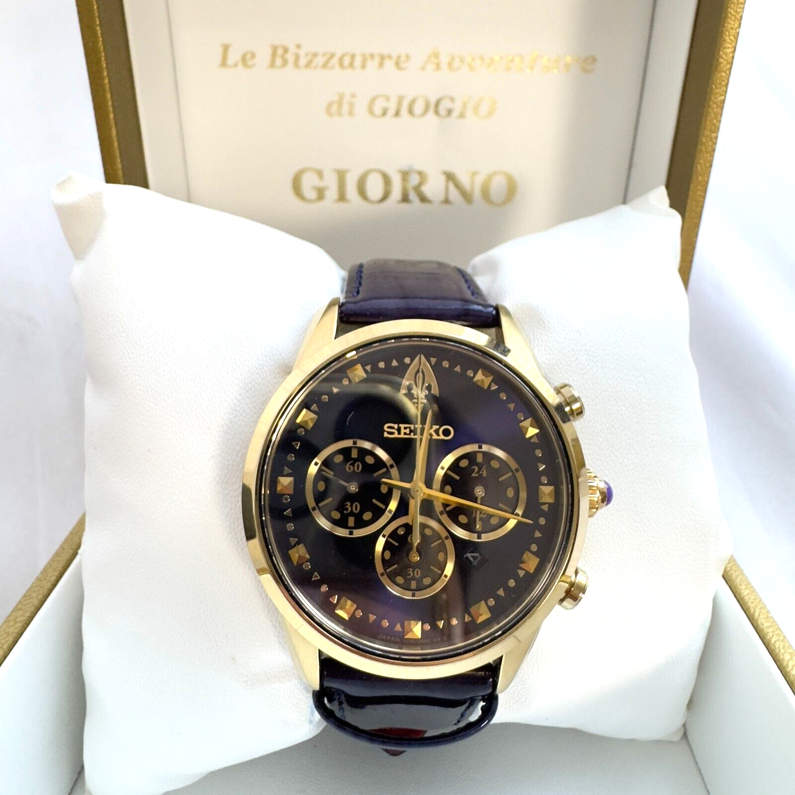 Seiko SPIRIT SBPY108 JoJo's Bizarre Adventure Watch Giorno Seiko SPIRIT SBPY108 JoJo's Bizarre Adventure Watch Giorno