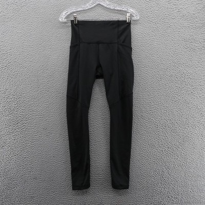 CALIA Womens Cold Weather High Rise Leggings Pure Black XS NEW