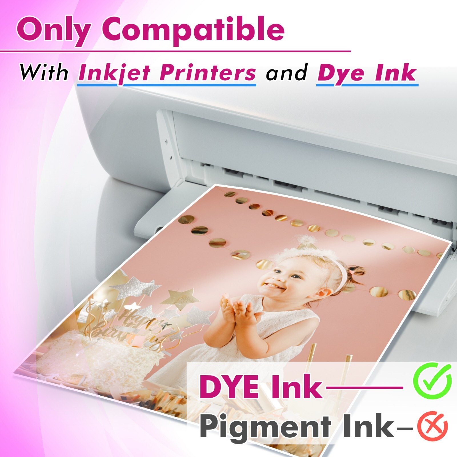 Lot Koala Premium Glossy Photo Paper 8.5x14 Legal Size 48lb Inkjet Printer 10Mil