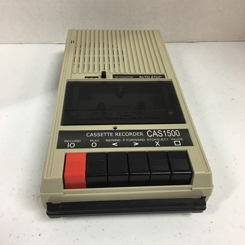 Califone Portable Cassette Recorder Player CAS1500 Tested No AC Cordの