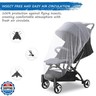 Mosquito Net for Stroller(2 Pack), Baby Mosquito Net for Car Seat, Bassinets, Cradles, Playard, Pack N Plays and Portable Mini Crib, Baby Insect Netting, White