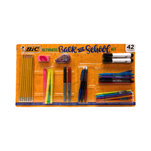 Набор школьных принадлежностей BIC Ultimate Back to School (42 штуки)