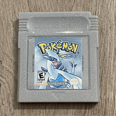 Pokemon: Silver Version (Nintendo Game Boy, 2000) Authentic Tested & Working!!!