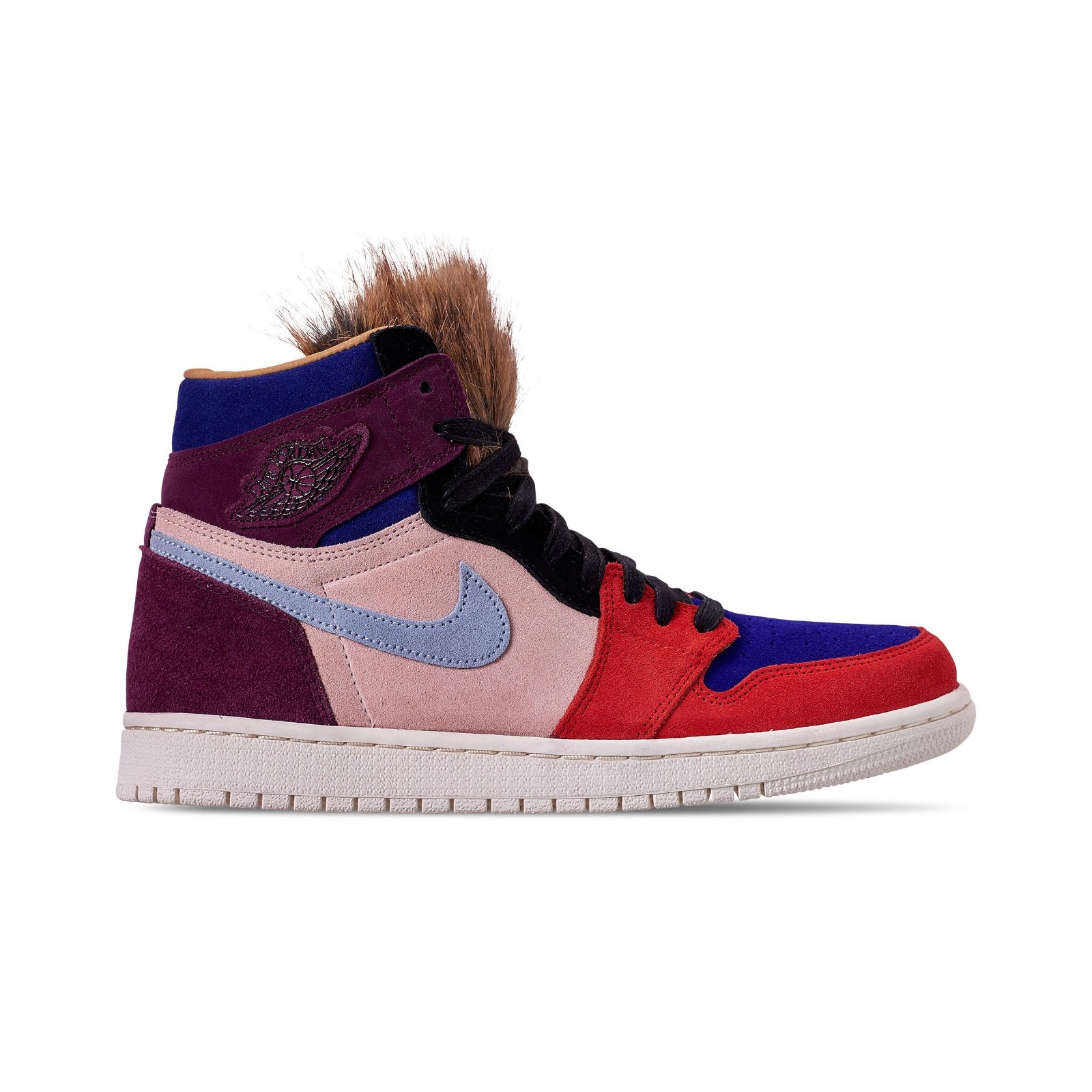 Pre-owned Jordan Aleali May X Air  1 Wmns Court Lux High Top Og Sz 5-11.5w - Bv2613 600 In Multicolor