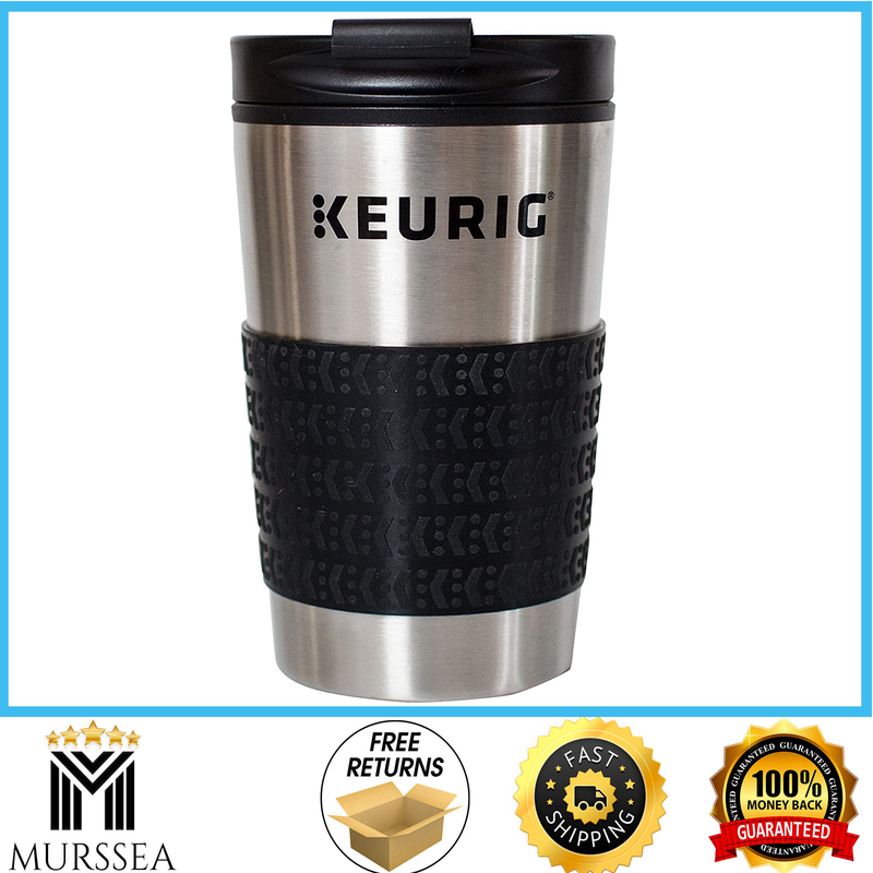 Stainless Steel Coffee maker Travel Mug, Fits Under Any Keur