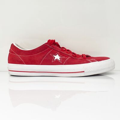 

Converse унисекс Cons One Star 149865C красная повседневная обувь кроссовки размер M9.5 W11.5, Красный, Cons One Star