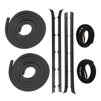 8pcs Complete Door Window Weatherstrip Seal Set for Chevy Blazer Full Size 81~91
