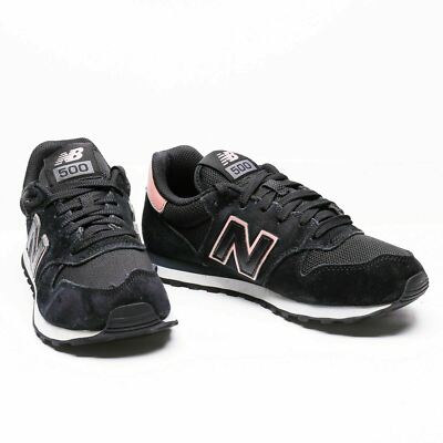 New Balance Womens 7 GW500 Classic Athletic Shoes Rose Pink Black Sneakers NEW