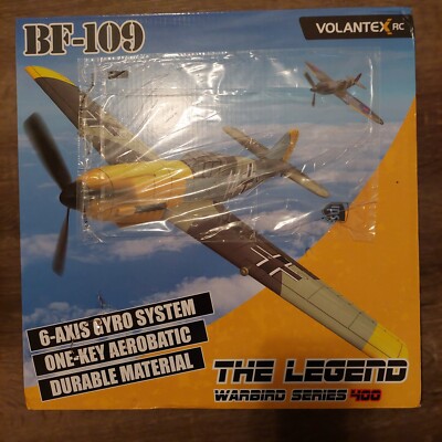 Volantex BF109 2.4G 4CH RC Remote Control Airplane Fighter Fixd Wing 6-Axis Gyro